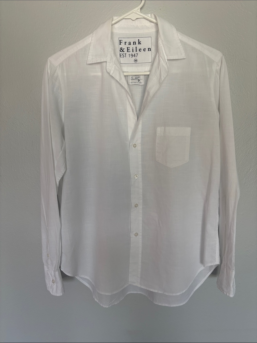 Frank & Eileen Oversized Button Down Top